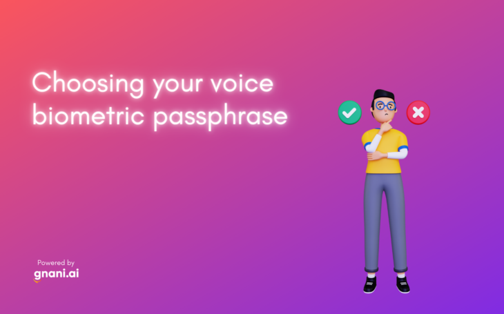 Choosing your voice biometric passphrase